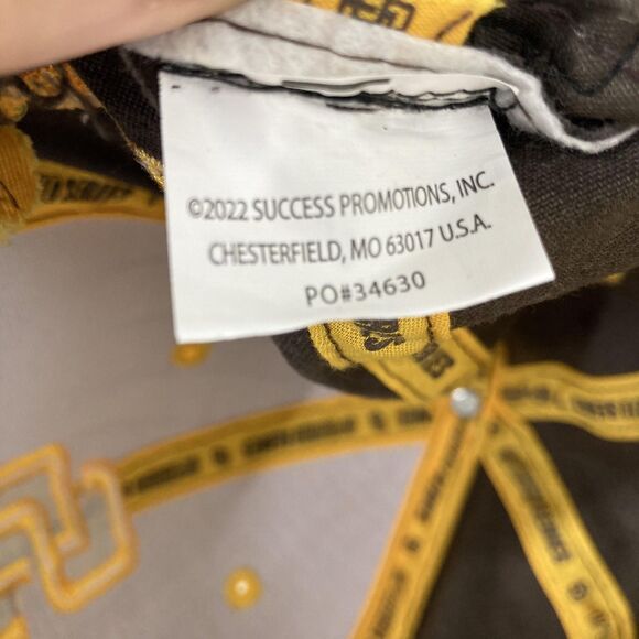 San Diego Padres Hat Cap Snap Back Brown Yellow MLB Baseball Opening Series Mens - Picture 11 of 11